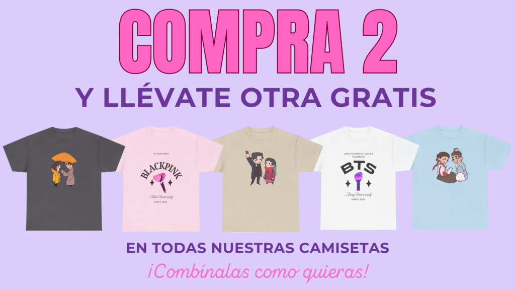 kdramas camisetas